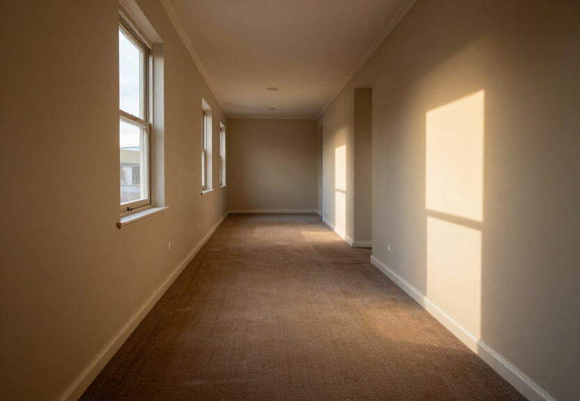 Dry and restored living room in Colyton after flood restoration